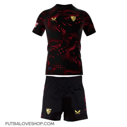 Dres Sevilla Tretina pre deti 2024-25 Krátky Rukáv (+ trenírky)